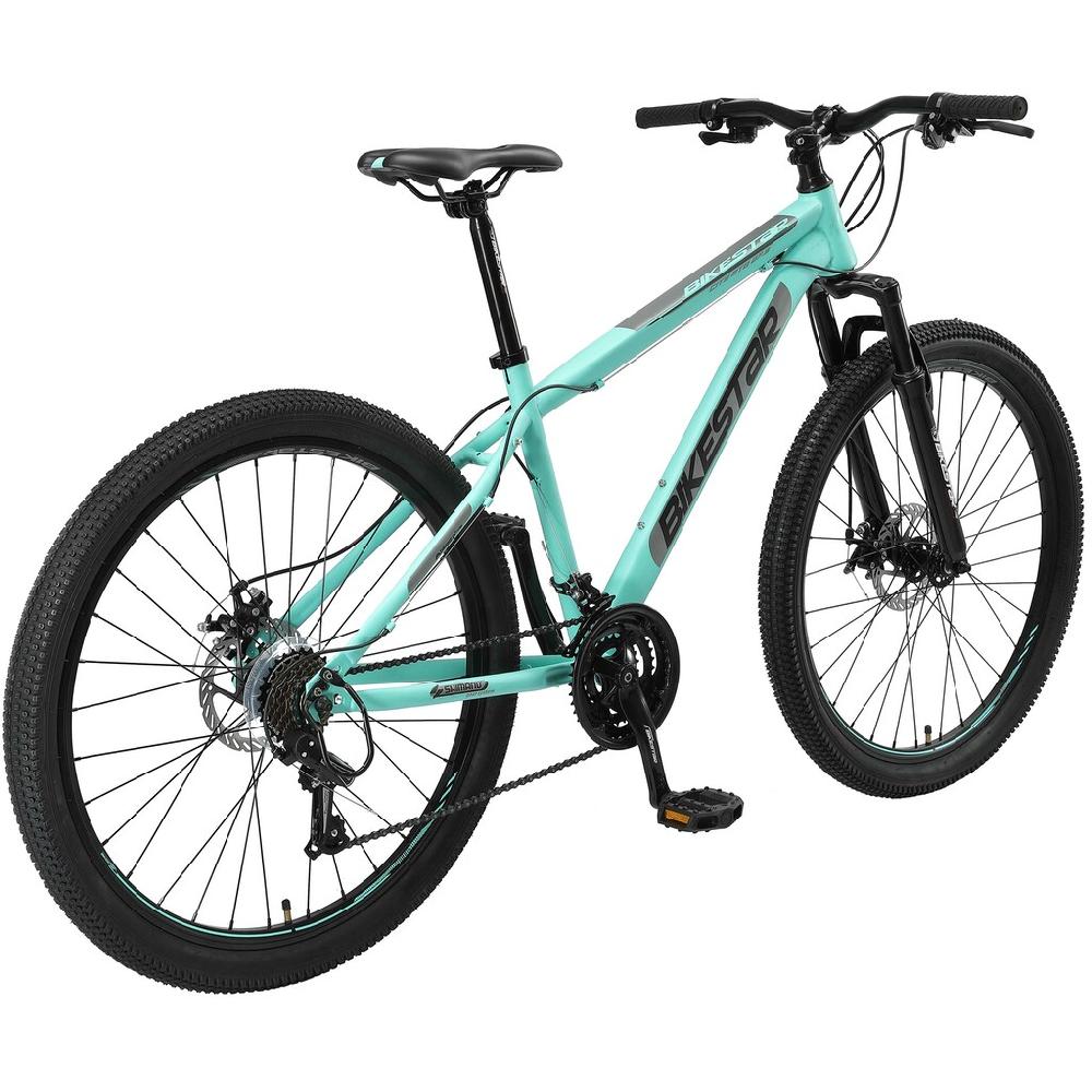 Bikestar Mountainbike 21 Gang Shimano RD-TY300 Schaltwerk Kettenschaltung für Damen und Herren Kettenschaltung auf Raten Riesige Ersparnisse
