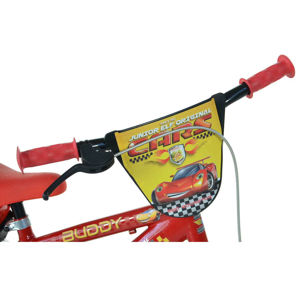 Dino Kinderfahrrad »Cars Buddy 12 Zoll« 1 Gang mit Stützrädern Trinkflasche und Frontschild Bis zu 65% Rabatt