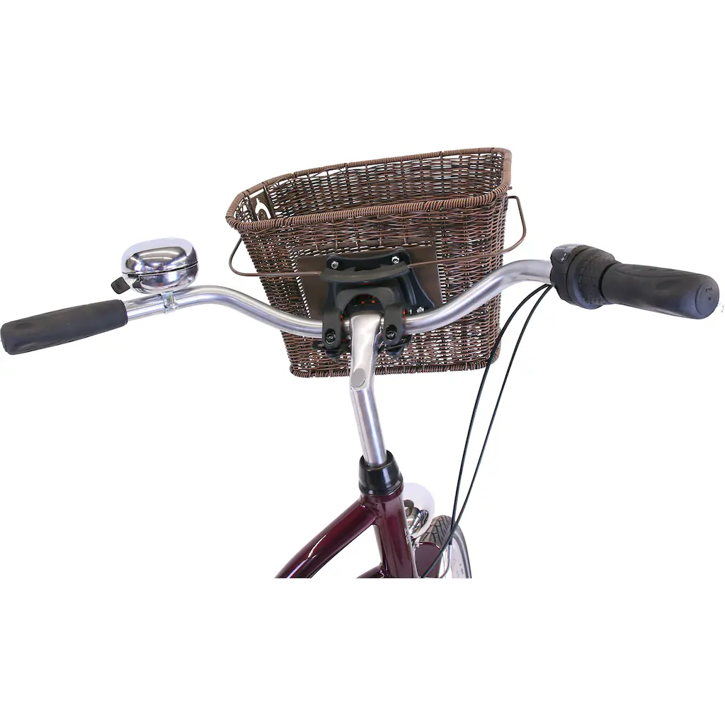 HAWK Bikes Cityrad »City Classic Joy Bordeaux« 3 Gang Shimano Nexus Schaltwerk für Damen und Herren auf Rechnung online bestellen Kostenloser Versand international
