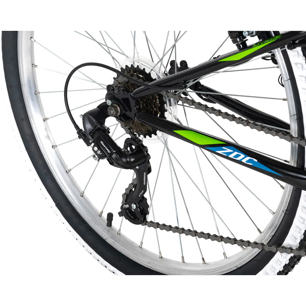 KS Cycling Mountainbike »Zodiac« 21 Gang Shimano Tourney Schaltwerk Kettenschaltung für Damen und Herren Kettenschaltung auf Raten Speichern exportieren