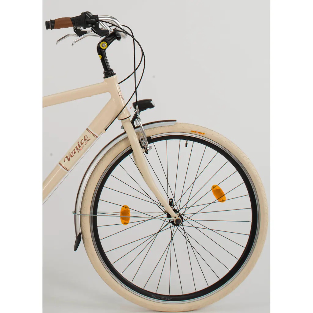 VENICE - I love Italy Cityrad »Citybike 605 Alu Man« 6 Gang Kettenschaltung für Herren Kettenschaltung Black Friday Preise