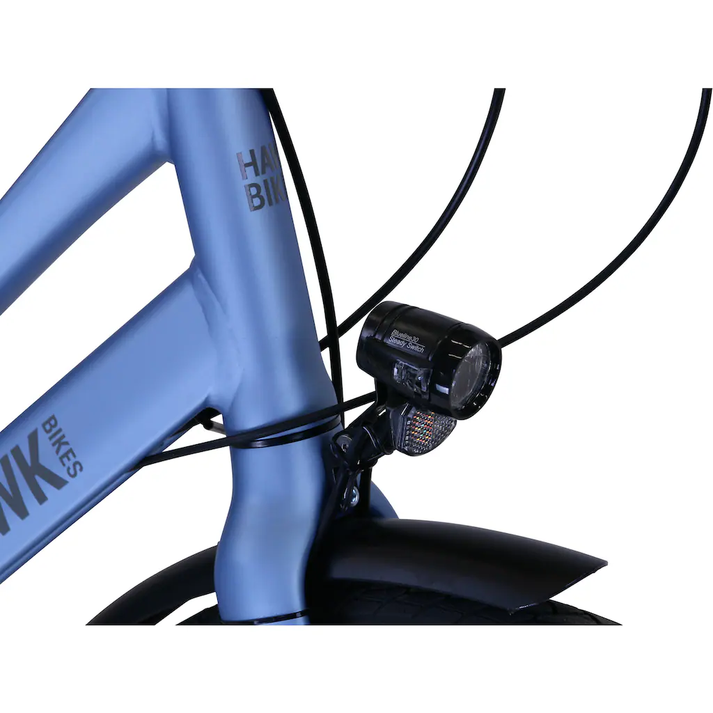 HAWK Bikes Trekkingrad »Trekking Lady Super Deluxe Plus Sky Blue« 8 Gang Shimano Nexus Schaltwerk für Damen und Herren auf Raten Meist gekauft
