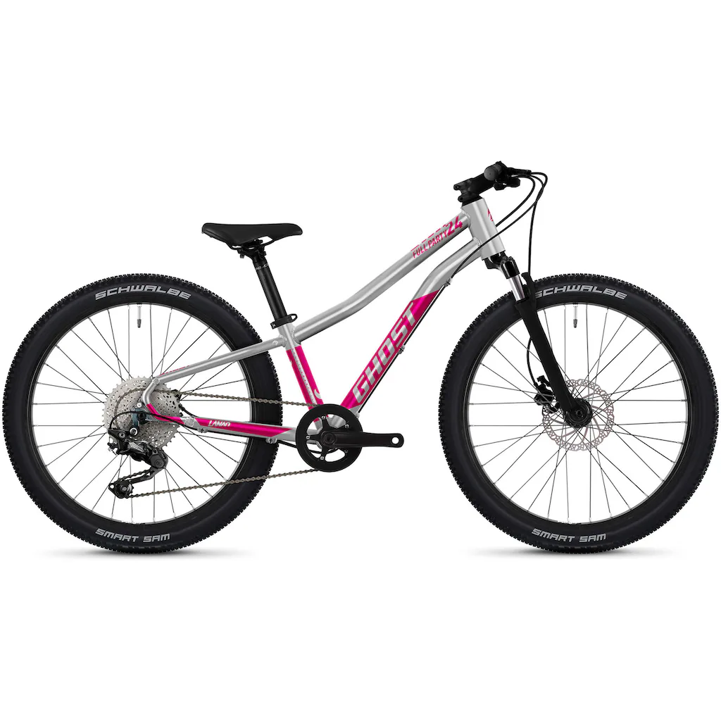 Ghost Mountainbike »Lanao 24 Full Party« 22 Gang Shimano Deore RD-M5100 Schaltwerk Kettenschaltung für Damen und Herren Kettenschaltung Limitierter Zeitrabatt