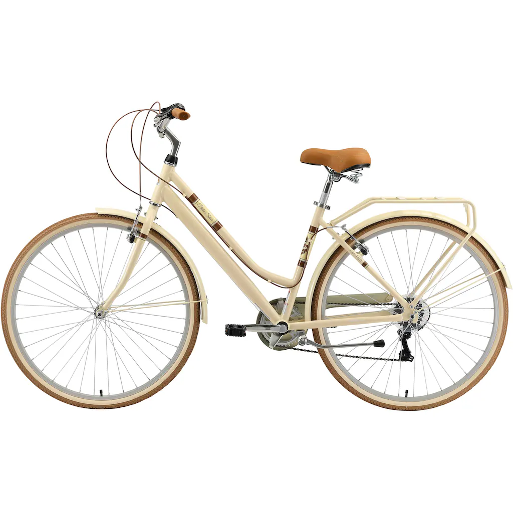 Bikestar Cityrad 7 Gang Shimano RD-TY21 Schaltwerk Kettenschaltung für Damen Kettenschaltung Fabrik Onlineshop