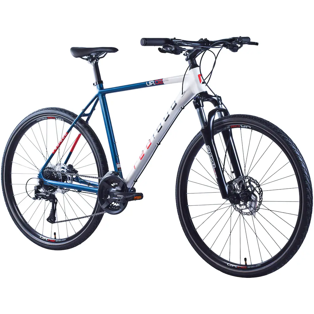 REDLOUD Cityrad »UA.02« 24 Gang Shimano Shimano Acera Schaltwerk Kettenschaltung auf Rechnung Fabrikpreis