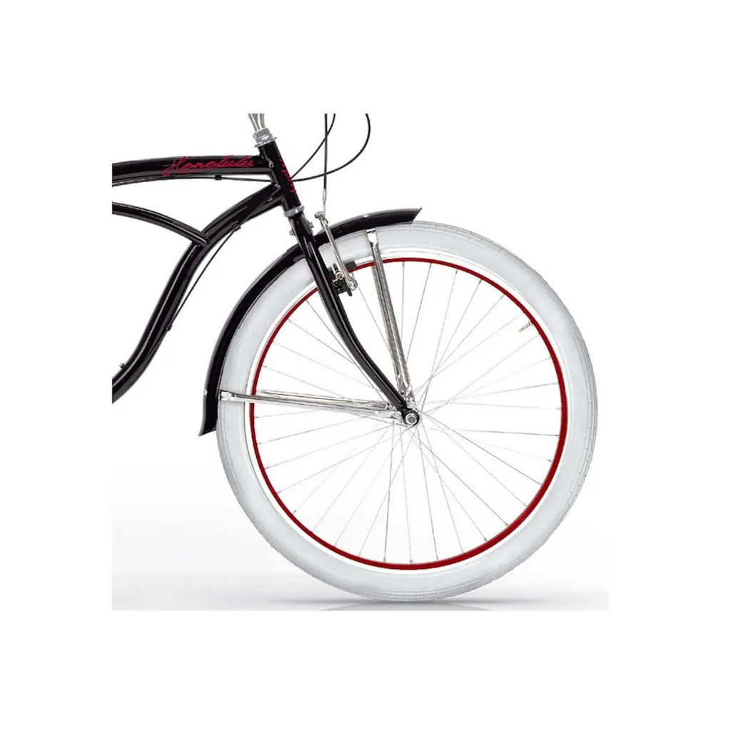 MBM Cruiser »Honolulu Man Mod. 125« 6 Gang Shimano Tourney Schaltwerk Kettenschaltung für Herren Kettenschaltung auf Rechnung Black Friday