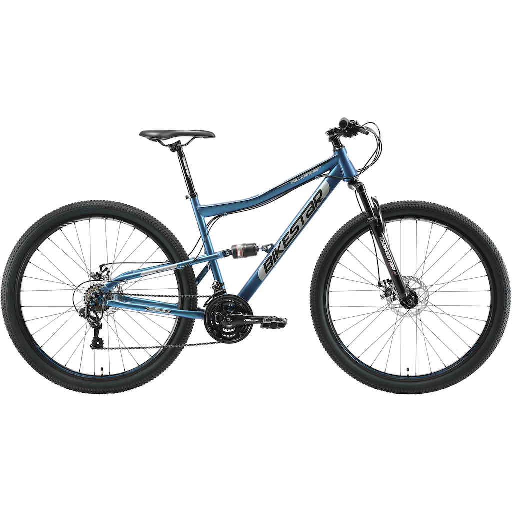 Bikestar Mountainbike 21 Gang Shimano RD-TY300 Schaltwerk Kettenschaltung für Damen und Herren Kettenschaltung Cyber Monday