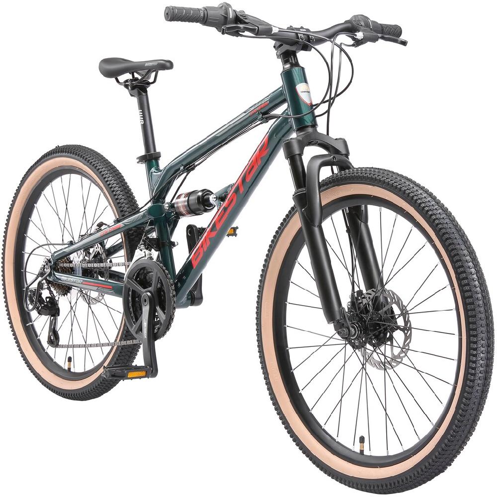 Bikestar Jugendfahrrad 21 Gang Shimano RD-TY21 Schaltwerk Kettenschaltung Weihnachtsangebot
