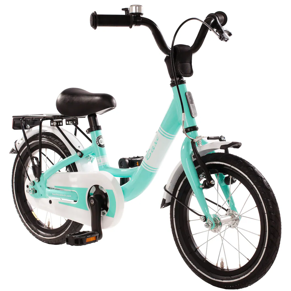 Bachtenkirch Kinderfahrrad »14" Baxi - aqua« 1 Gang ohne Schaltung (Packung) Alu Kinderfahrrad mit Vollausstattung erhältlich in 14/16/18 Zoll Neuheiten