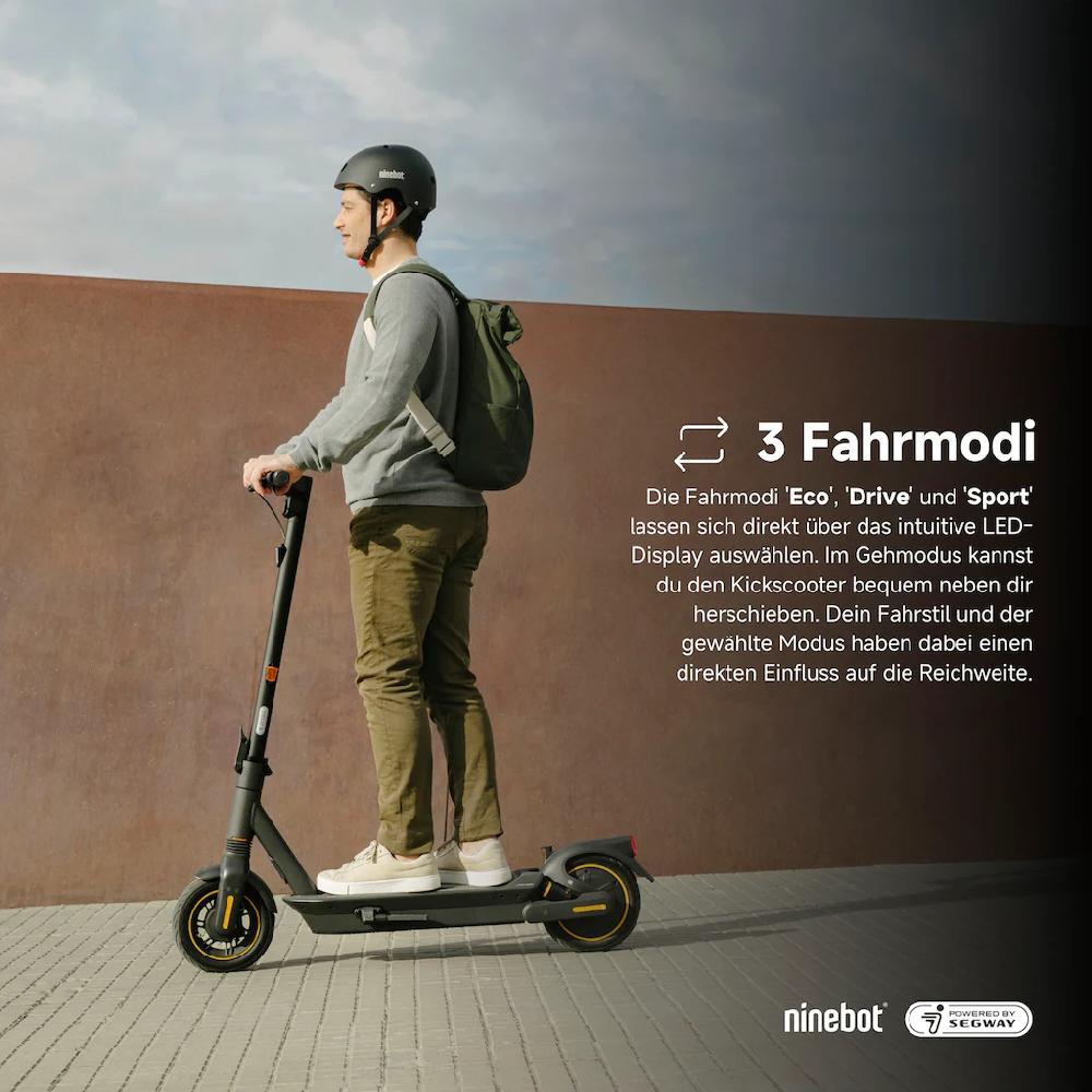 ninebot by Segway E-Scooter »KickScooter MAX G2 D« Electric Scooter mit Straßenzulassung bis zu 70 km Reichweite Bis zu 55% Rabatt