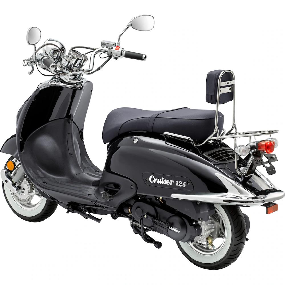Luxxon Motorroller »Cruiser« 125 cm³ 80 km/h Euro 5 7 2 PS 50% Rabatt mit kostenlosem Versand