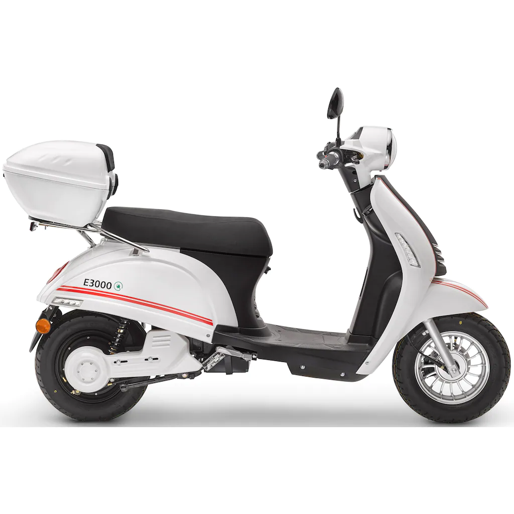 Luxxon E-Motorroller »E3000« bis zu 55 km Reichweite mit Straßenzul. 2 Sitzplätze Begrenzt auf 3 Tage