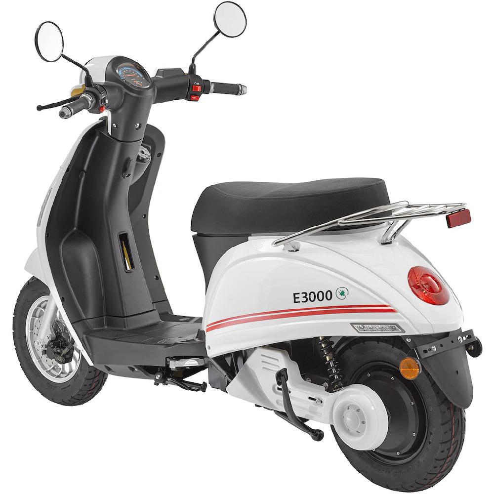 Luxxon E-Motorroller »E3000« bis zu 55 km Reichweite mit Straßenzul. 2 Sitzplätze Begrenzt auf 3 Tage