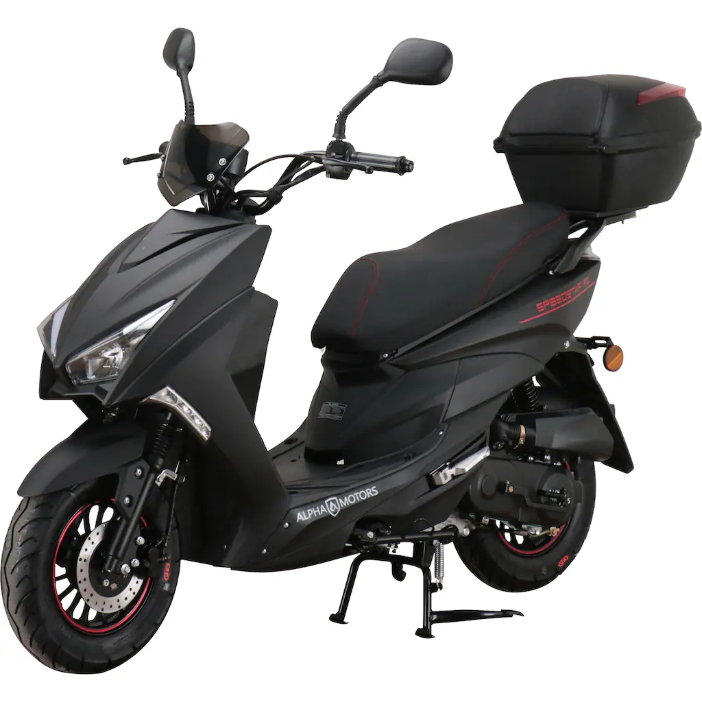 Alpha Motors Motorroller »Speedstar FI« 50 cm³ 25 km/h Euro 5 2 72 PS (mit Topcase) mit Lenkerschloss auf Rechnung online bestellen 2025