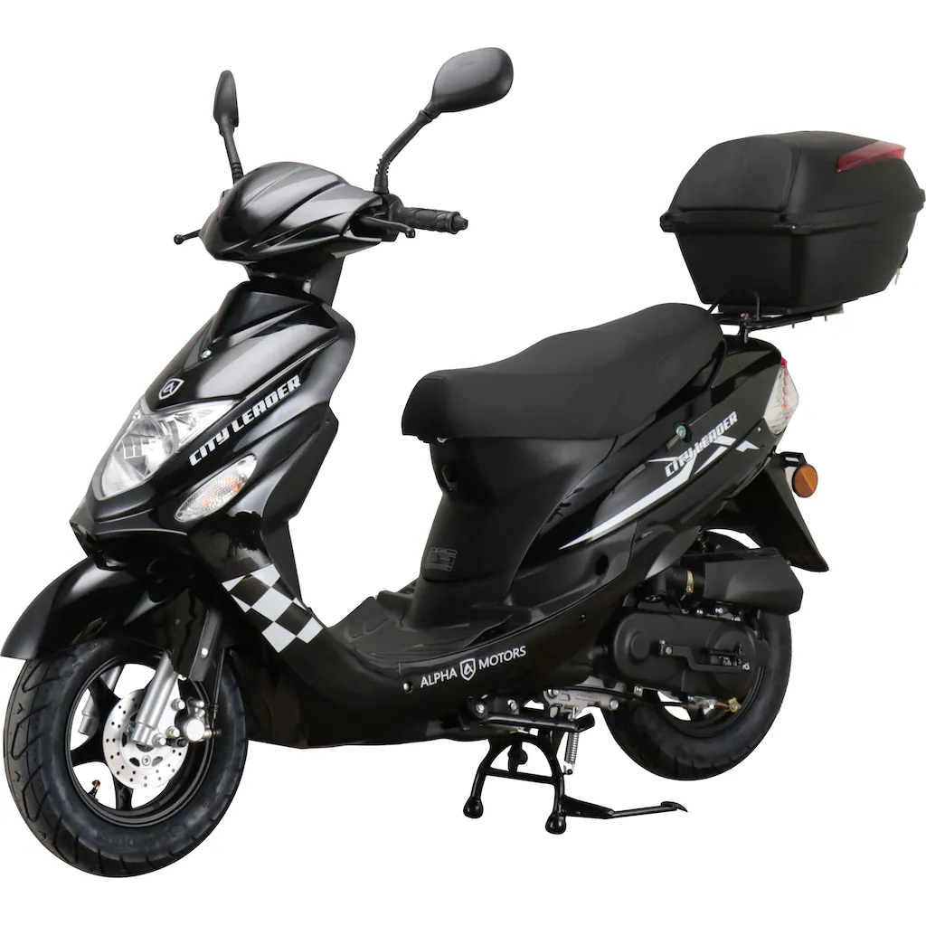 Alpha Motors Motorroller »CityLeader« 50 cm³ 45 km/h Euro 5 2 99 PS inkl. Topcase auf Raten Verkauf