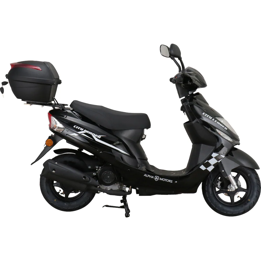 Alpha Motors Motorroller »CityLeader« 50 cm³ 45 km/h Euro 5 2 99 PS inkl. Topcase auf Raten Verkauf