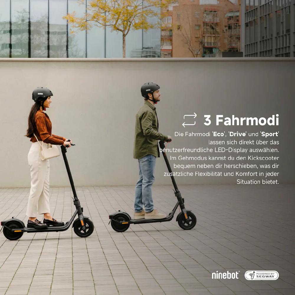 ninebot by Segway E-Scooter »KickScooter F2 PLUS D« Electric Scooter mit Straßenzulassung bis zu 55 km Reichweite Schlussverkauf