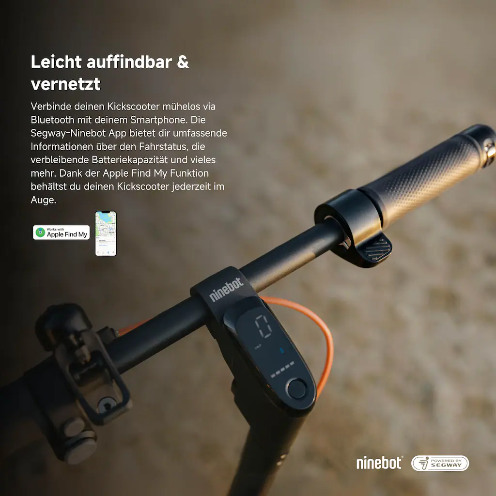 ninebot by Segway E-Scooter »KickScooter F2 PLUS D« Electric Scooter mit Straßenzulassung bis zu 55 km Reichweite Schlussverkauf