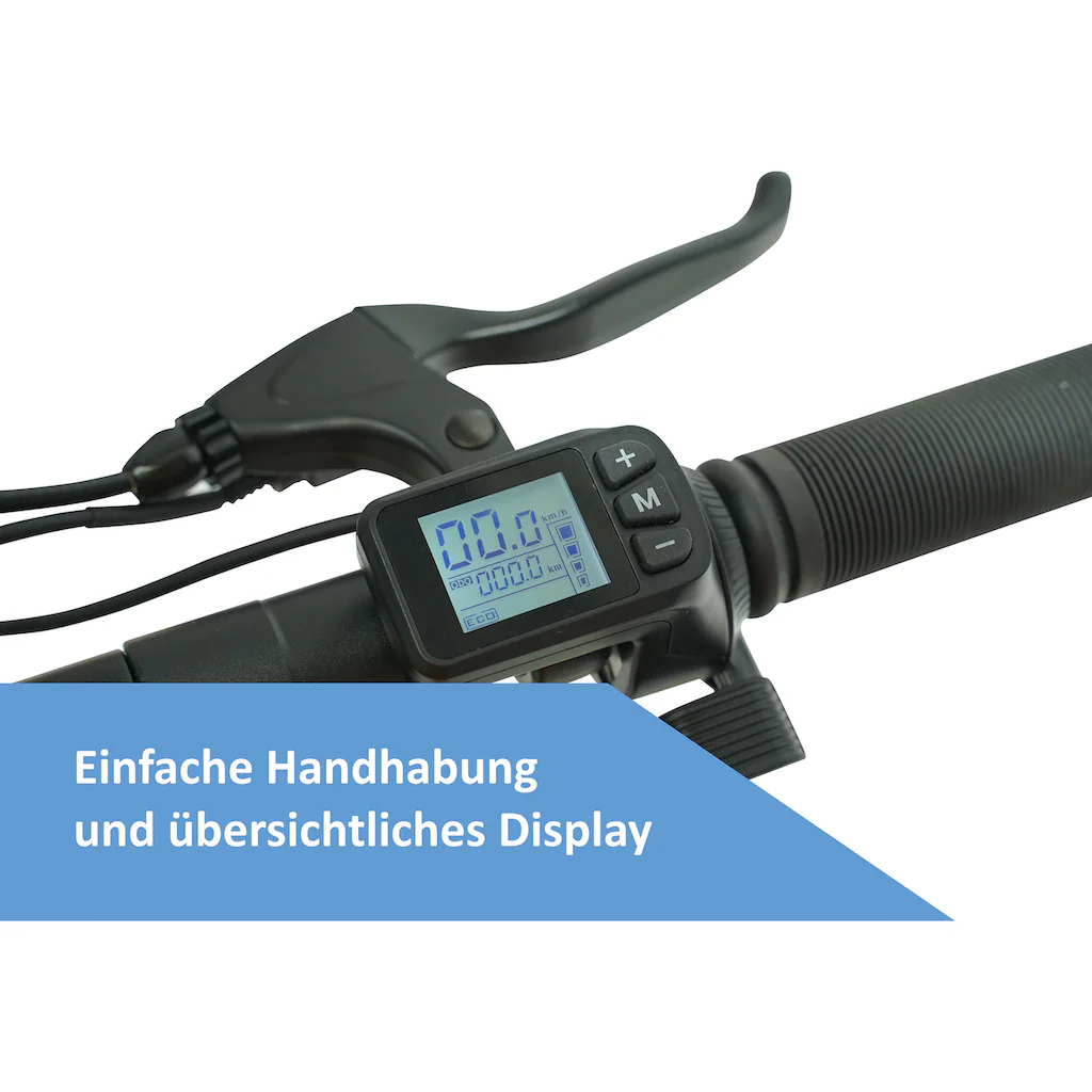 L.A. Sports E-Scooter »Speed Deluxe 7.8-350 ABE« 20 km/h 25 km mit Straßenzulassung bis zu 25 km Reichweite auf Rechnung online bestellen Meist gekauft