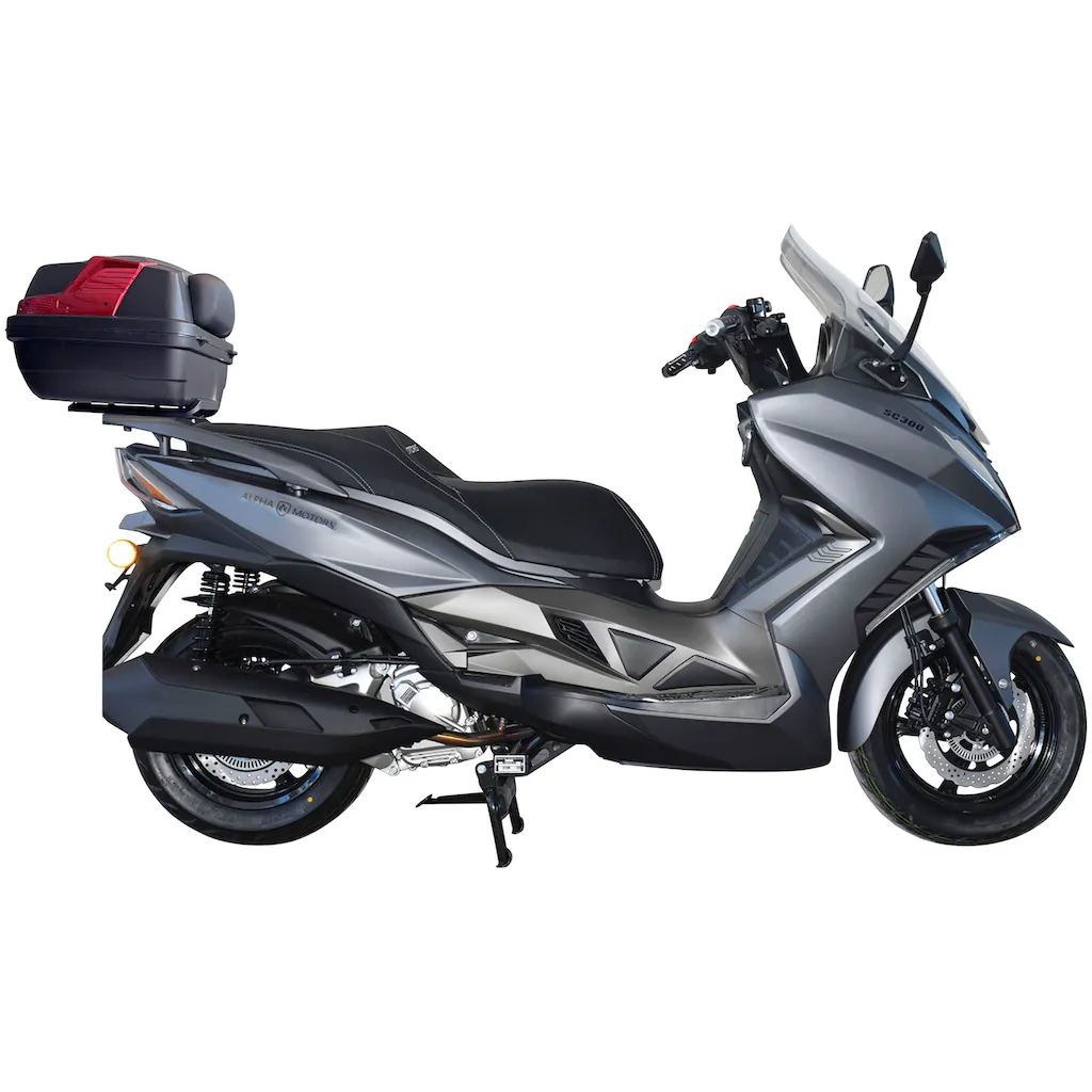 Alpha Motors Motorroller »Sport Cruiser 300« 276 cm³ 125 km/h Euro 5 23 79 PS (mit Topcase) mit integr. Alarmanlage Keyless-System USB-Anschluss und Windschild auf Rechnung online bestellen Blitzverkäufe