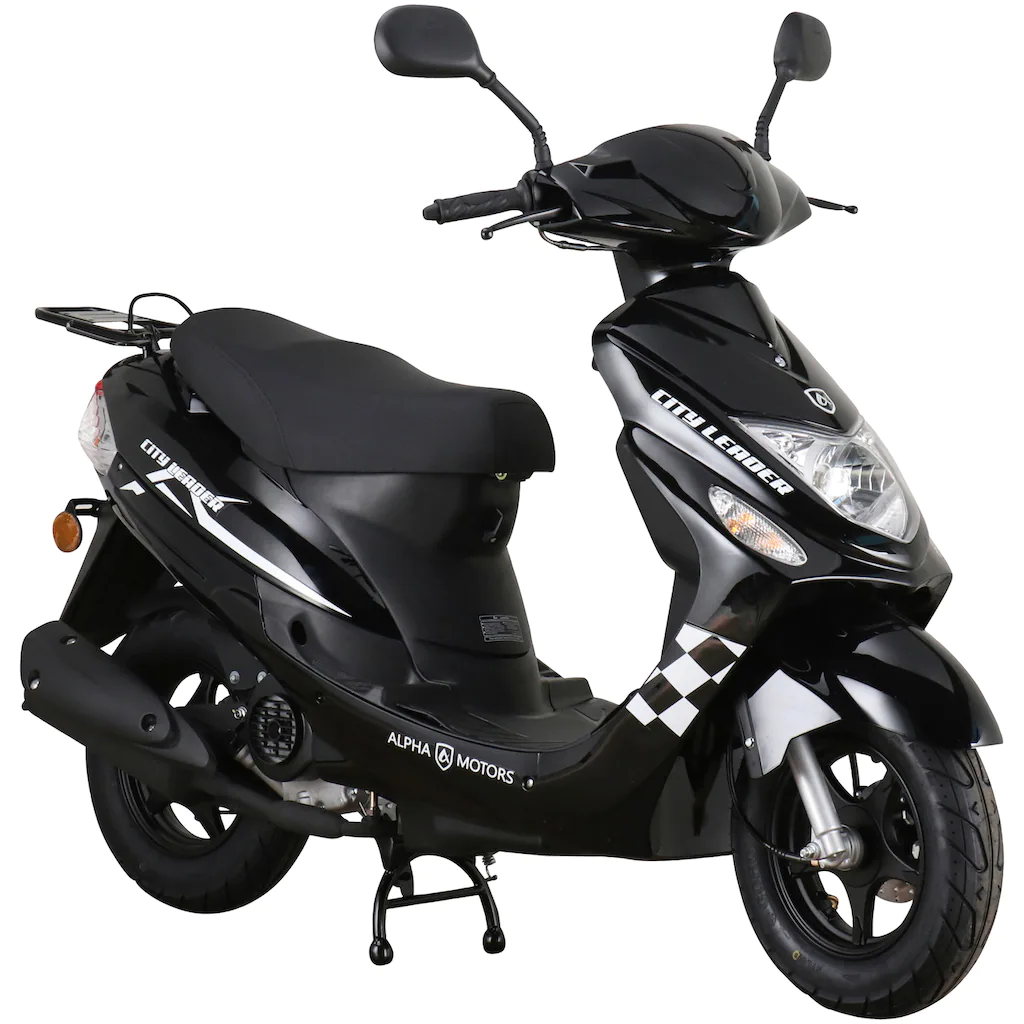 Alpha Motors Motorroller »CityLeader« 50 cm³ 25 km/h Euro 5 2 72 PS auf Rechnung kaufen