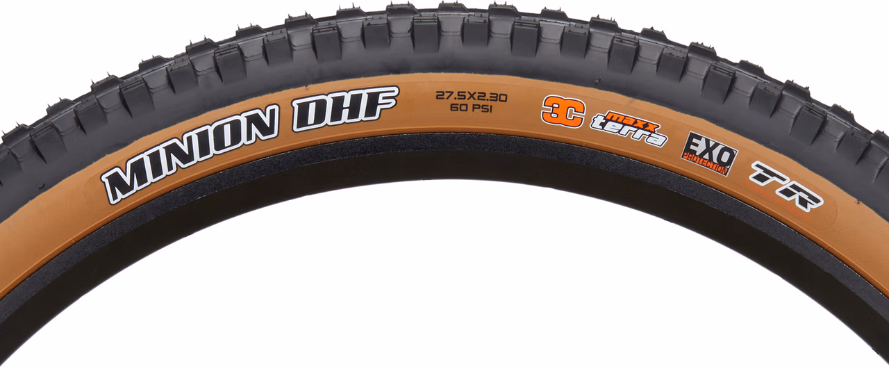Sale Maxxis Minion DHF EXO TR 3C MaxxTerra Tanwall 27 5" Faltreifen zollfrei