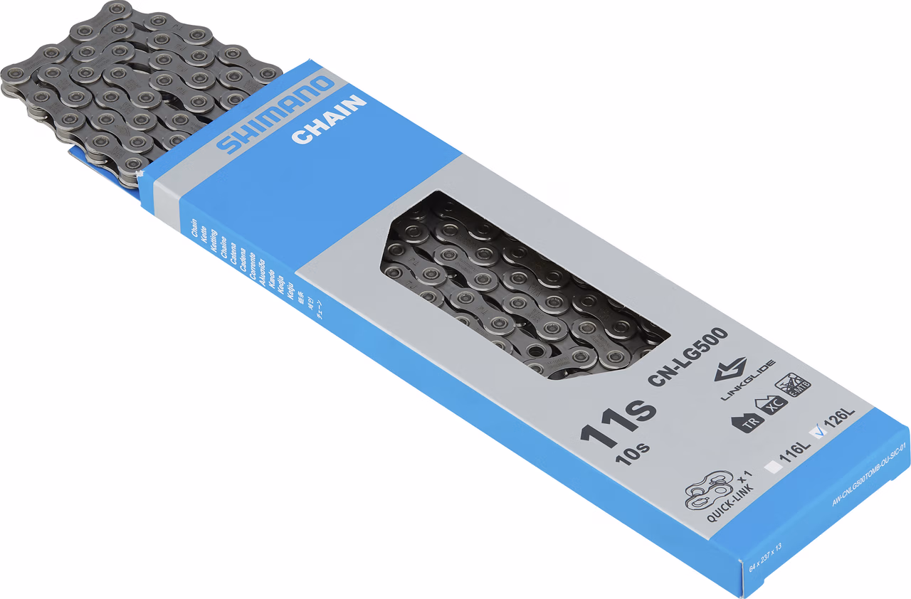 Shimano E-Bike Quick-Link Kette CN-LG500 Linkglide 9-/10-/11-fach