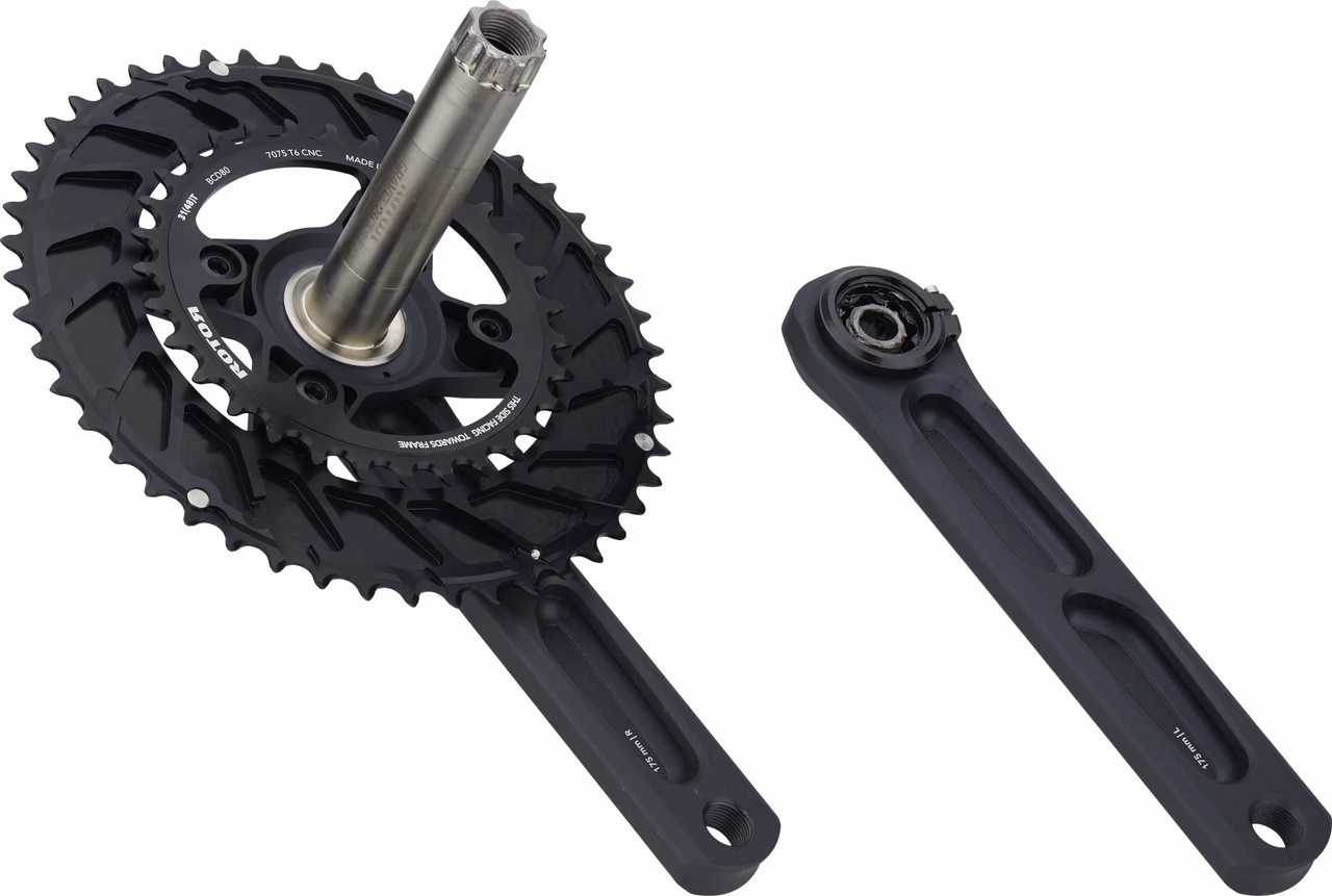 Sale Rotor NS 24 Kurbelgarnitur - Werkstattverpackung - bike-components Günstig kaufen
