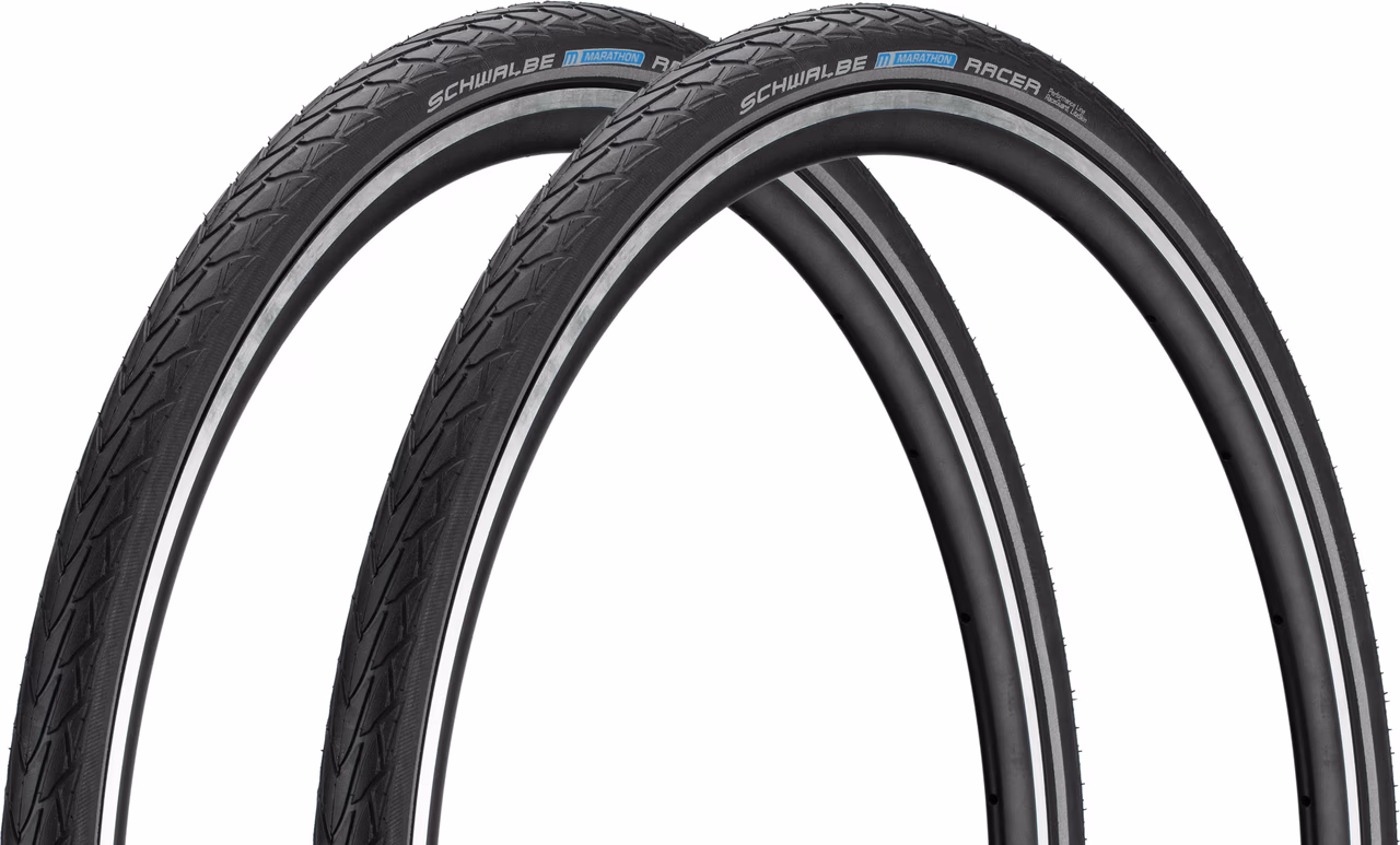 Schwalbe Marathon Racer 28" Drahtreifen 2er-Set