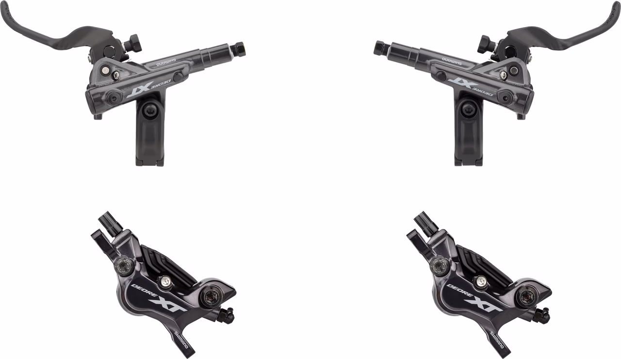 Shimano XT v+h Set Scheibenbremse BR-M8120 mit Resinbelag J-Kit 2025