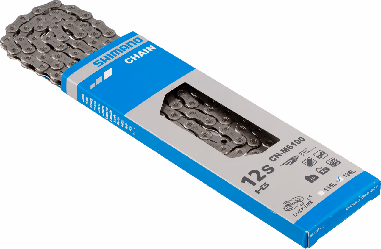 Shimano Kette CN-M6100 Quick-Link 12-fach Kostenloser Versand international