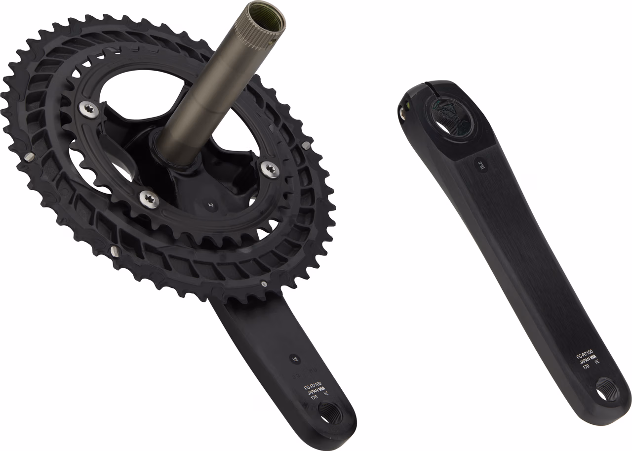 Shimano 105 Kurbelgarnitur FC-R7100 Hollowtech II Rabatte dieses Monats