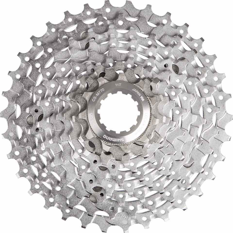 Shimano XT Kassette CS-M770 + Kette CN-HG93 9-fach Verschleißset im Angebot