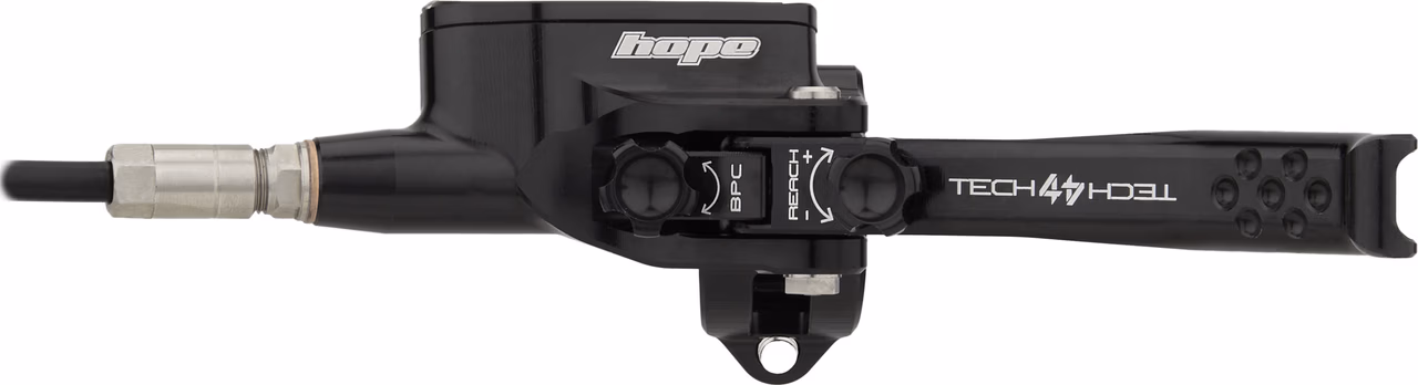 Hope Tech 4 E4 v+h Set Scheibenbremse mit Kunststoffleitung Riesige Ersparnisse