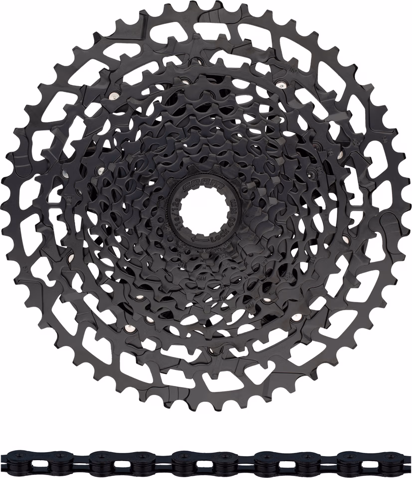 SRAM NX Eagle PG-1230 Kassette + Eagle Kette 12-fach Verschleißset Kostenloser Versand international