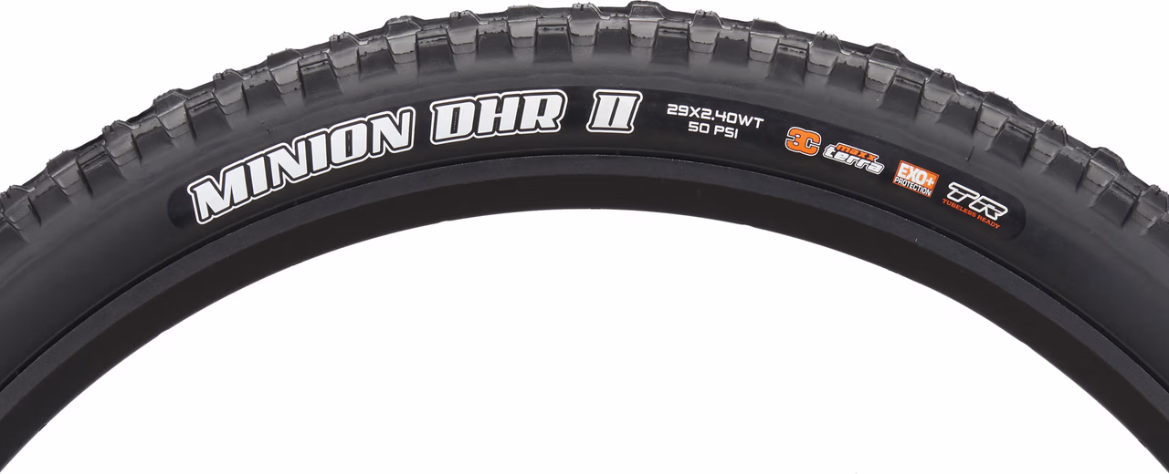 Maxxis Minion DHR II 3C MaxxTerra EXO+ WT TR 29" Faltreifen 50% Rabatt mit kostenlosem Versand