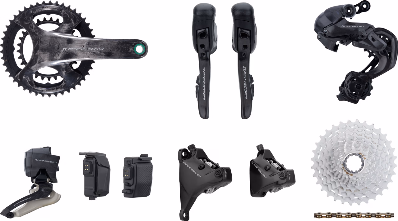 Campagnolo Super Record Wireless Gruppe 2x12-fach 29-45 160/140 - bike-components