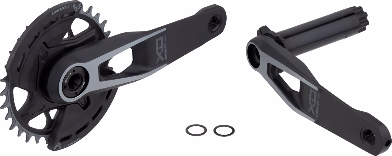 Sale SRAM X0 Eagle Transmission T-Type DUB DM 12-fach Kurbelgarnitur Modell 2024 Tägliche Deals