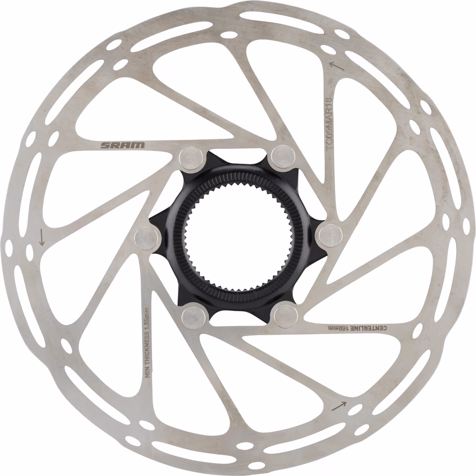 SRAM Centerline Rounded Center Lock Bremsscheibe 2-teilig