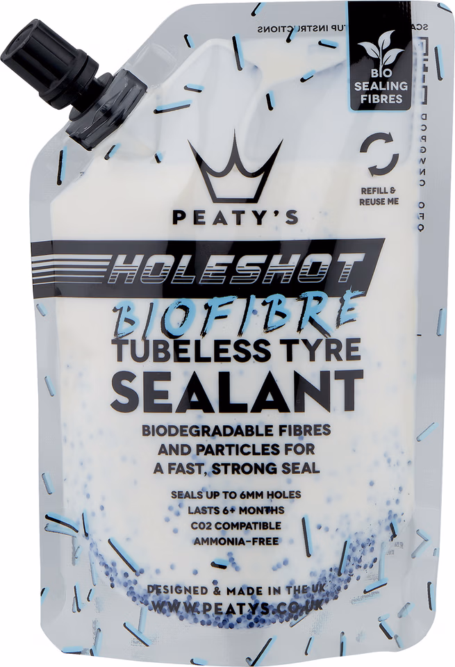 Peatys Holeshot Biofibre Tubeless Tyre Sealant Reifendichtmittel