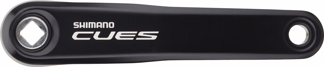 Shimano CUES Kurbelgarnitur FC-U4000-1 Vierkant mit Kettenschutzring Schlussverkauf