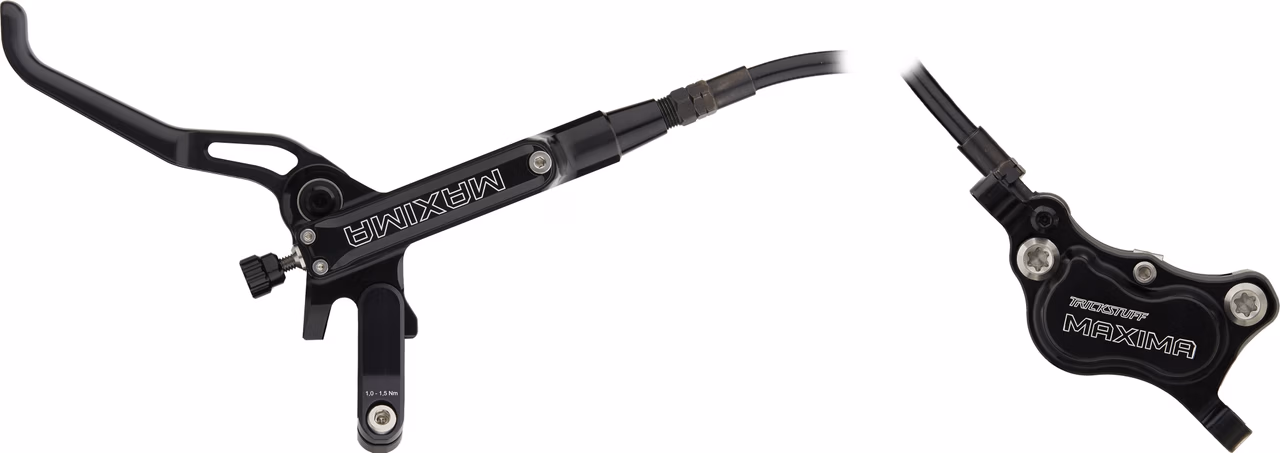 Trickstuff Maxima Black v+h Set Scheibenbremse mit Stahlflexleitung Fabrikverkauf