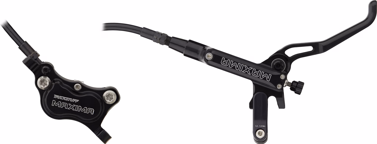 Trickstuff Maxima Black v+h Set Scheibenbremse mit Stahlflexleitung Fabrikverkauf