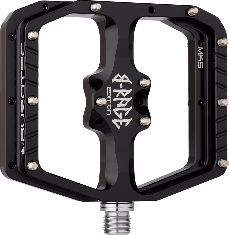 Burgtec Penthouse Flat MK5 B-Rage Edition Plattformpedale - bike-components Neuheiten