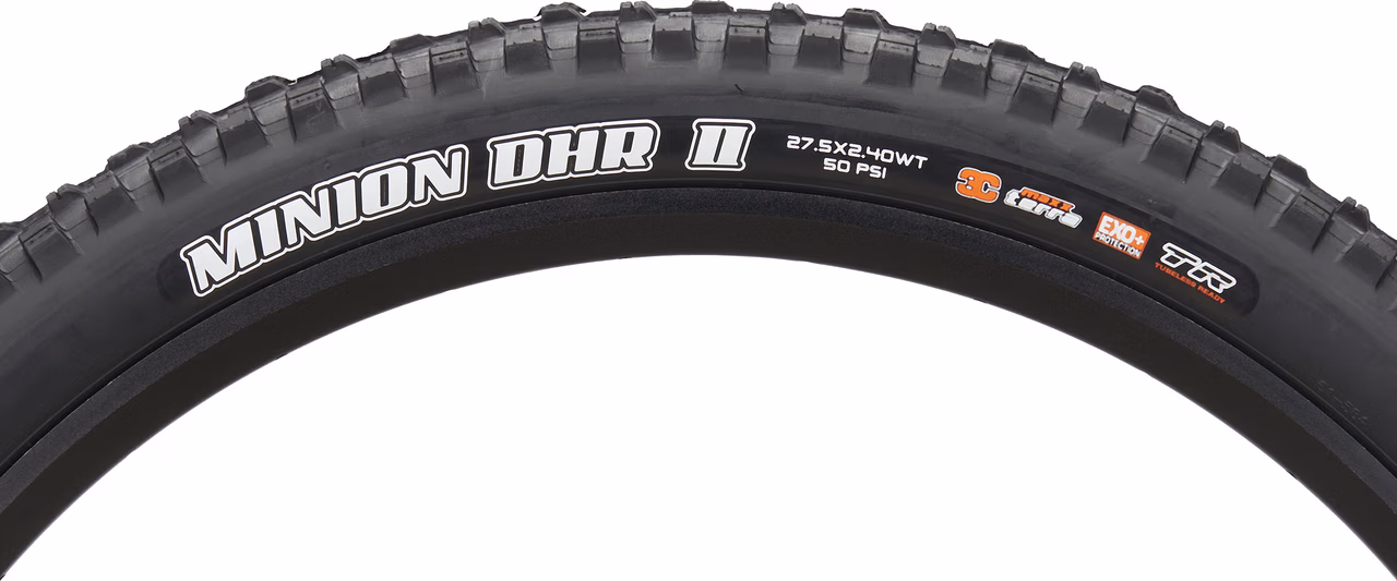 Maxxis Minion DHR II 3C MaxxTerra EXO+ WT TR 27 5" Faltreifen Versandkostenfrei