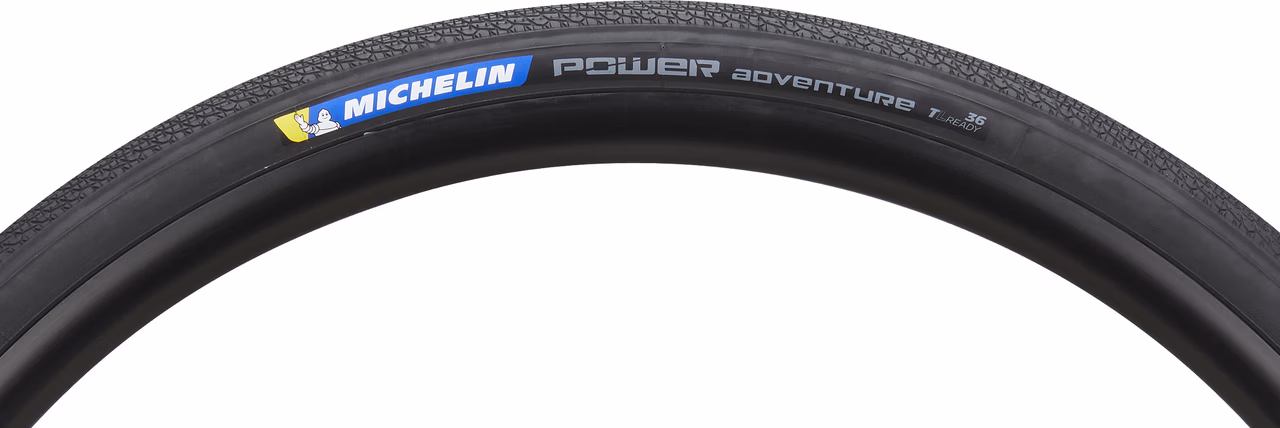 Sale Michelin Power Adventure TS Competition TLR 28" Faltreifen Nur für heute