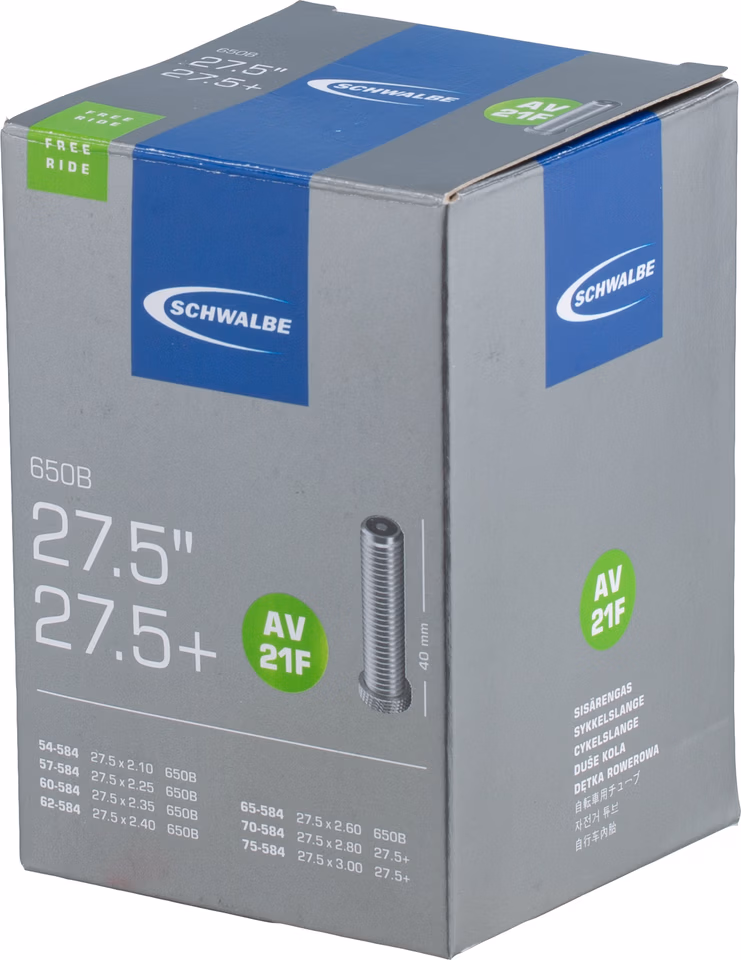 Schwalbe Schlauch 21F für 27 5+ Freeride Kostenloser Versand