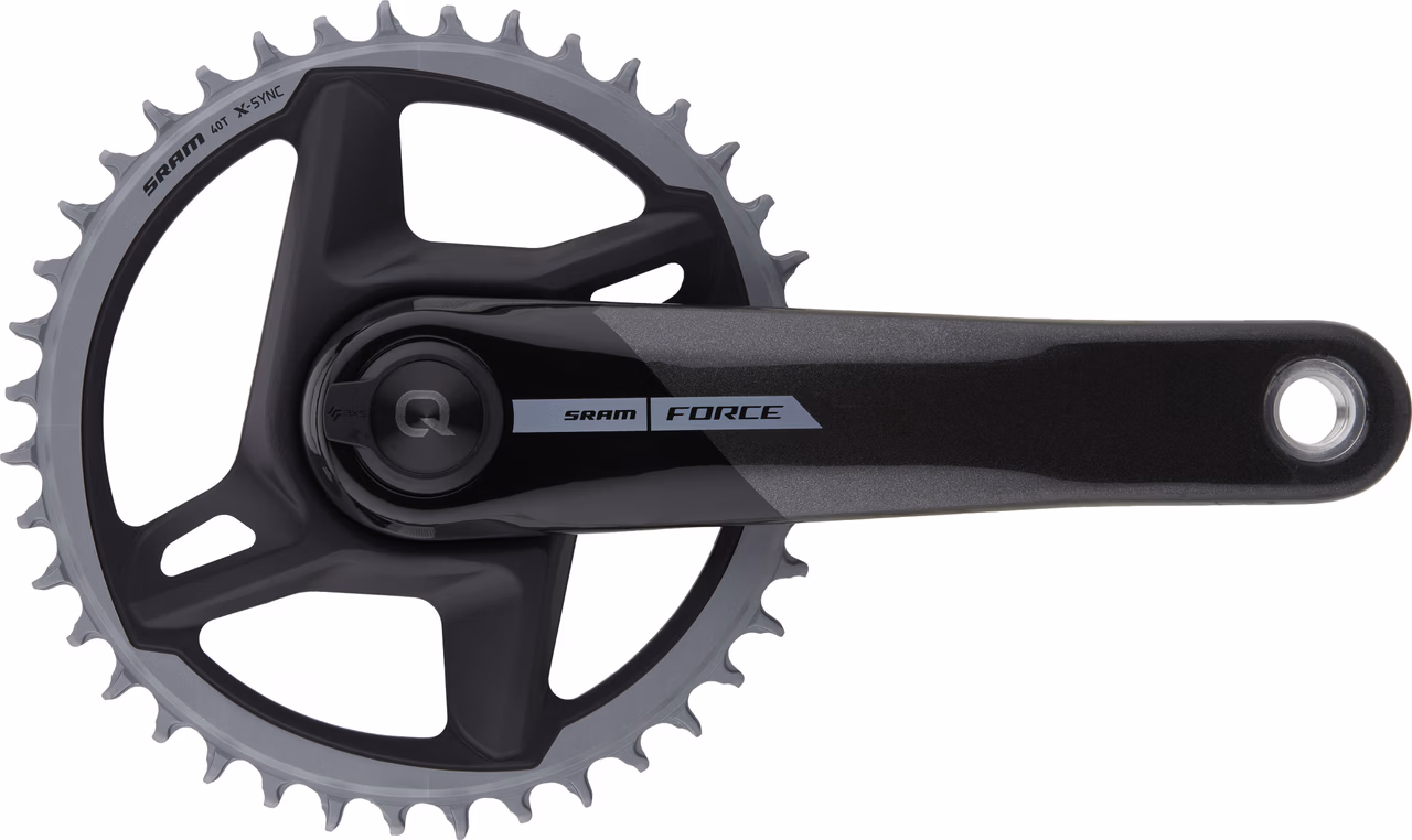 SRAM Force 1 D2 AXS Wide DUB DM 1x12-fach Carbon Powermeter Kurbelgarnitur Begrenztes Angebot