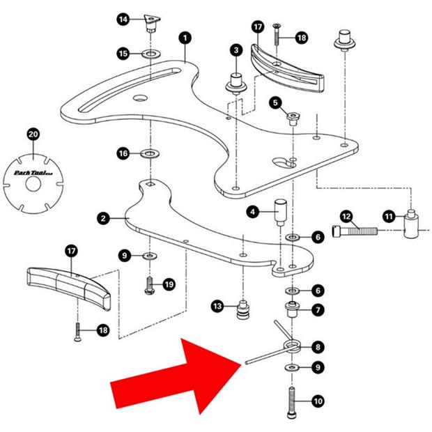 Park Tension Spring for TM-1 Tiefpreis