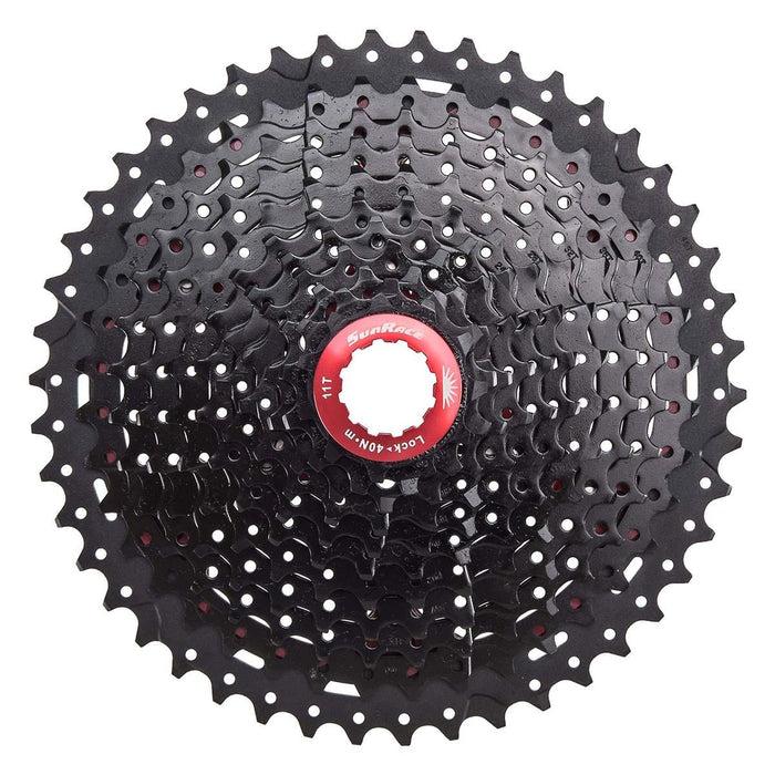 11V SUNRACE CSMX8 Kassette Schwarz